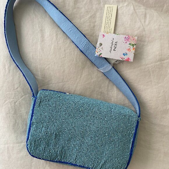 Marshalls Sardine Beaded Shoulder Bag - Picture 4 of 5